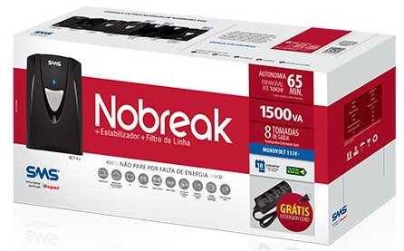 NOBREAK NET 4+ 1500 VA - SMS